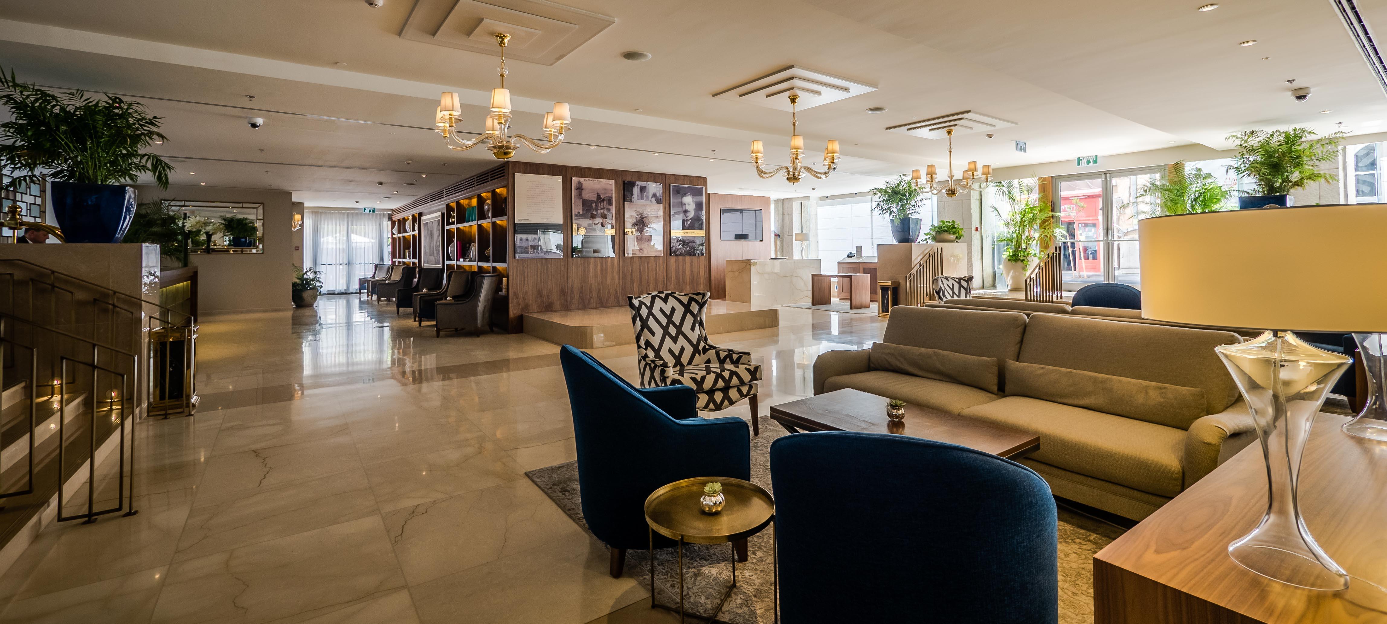 โรงแรมเฮอร์เบิร์ต ซามูเอล เจรูซาเล็ม เยรูซาเลม ภายนอก รูปภาพ Lobby